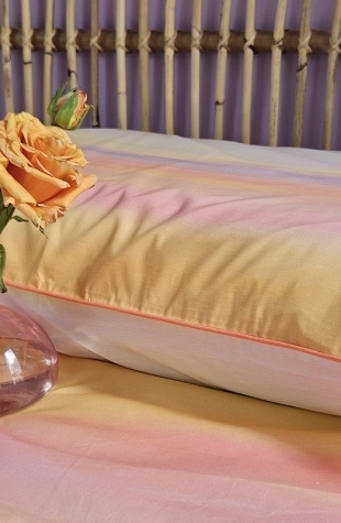 Federa rettangolare 50X70 in cotone Acquarello giallo