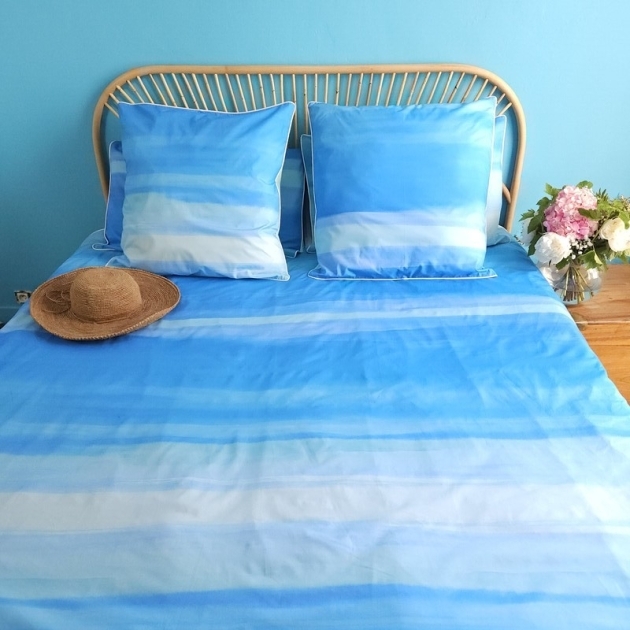 Duvet cover Aquarelle blue