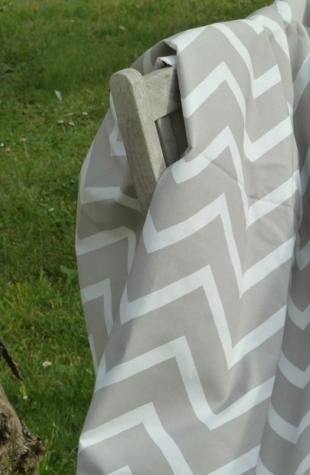 Tovaglia rotonda o ovale Antimacchia Spina beige - Fleur de Soleil