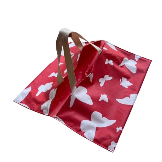 Porte Torta Antimacchia Farfalle Corallo