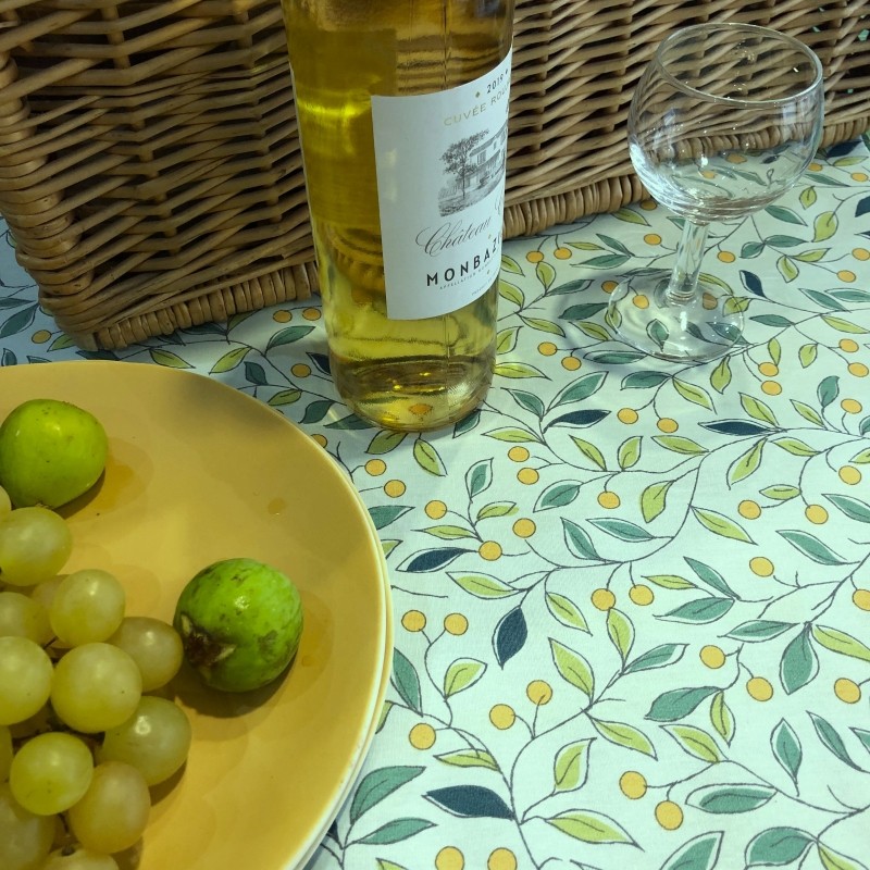 Tovaglia provencale Tiglio Verde