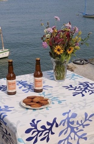 Tovaglia Mare Corallo blu