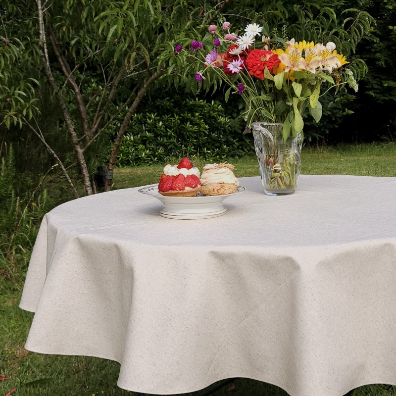 Nappe lin ronde