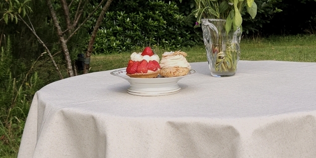 Nappe lin ronde