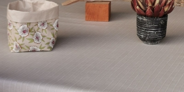 Tovaglia beige Bambù antimacchia