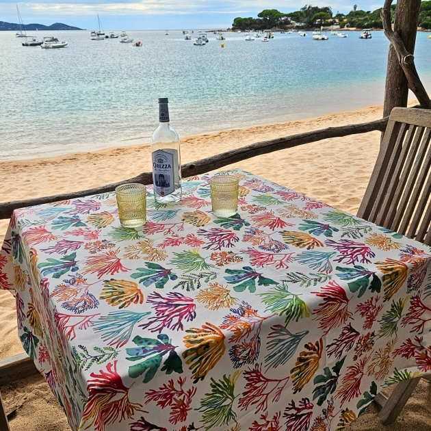 Tischdecke abwaschbar Algen