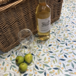 Green Lime Provencal Napkins - Set of 2