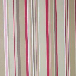 TESSUTO IMPERMEABILE AL METRO Strisce Taupe - Fleur de Soleil