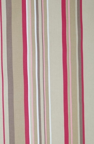 Wipe clean fabric Stripes taupe