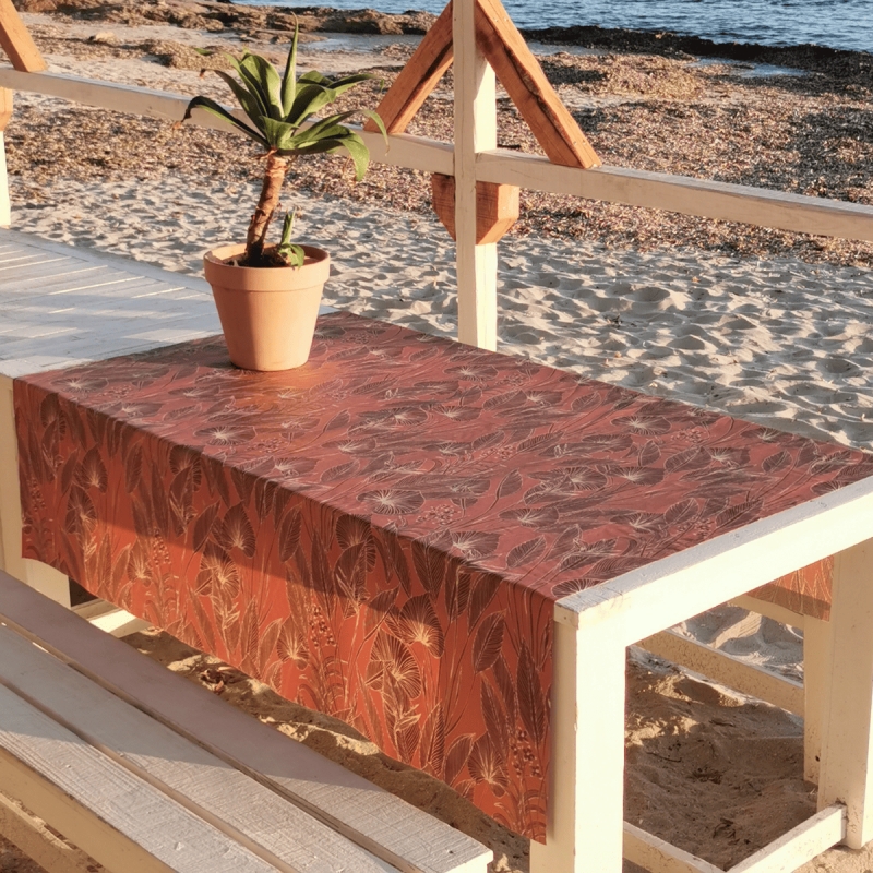 Table runner Brown Jungle