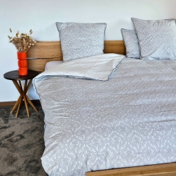 Beddengoed grijs Arabesque