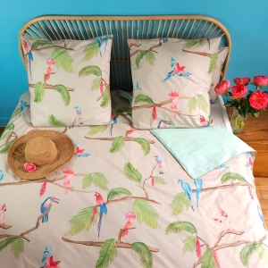 Parure de lit tropicale Amazonie