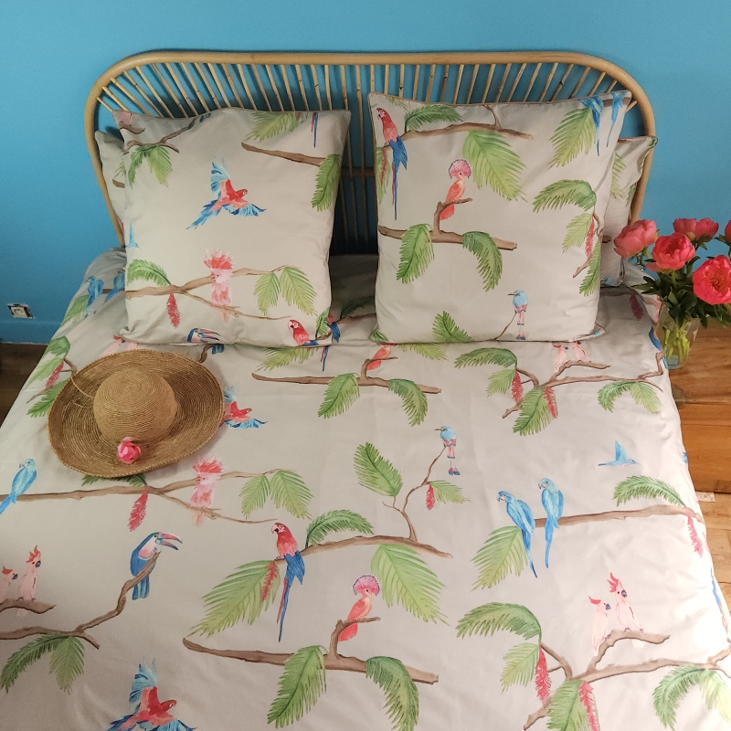 Parure de lit tropicale Amazonie