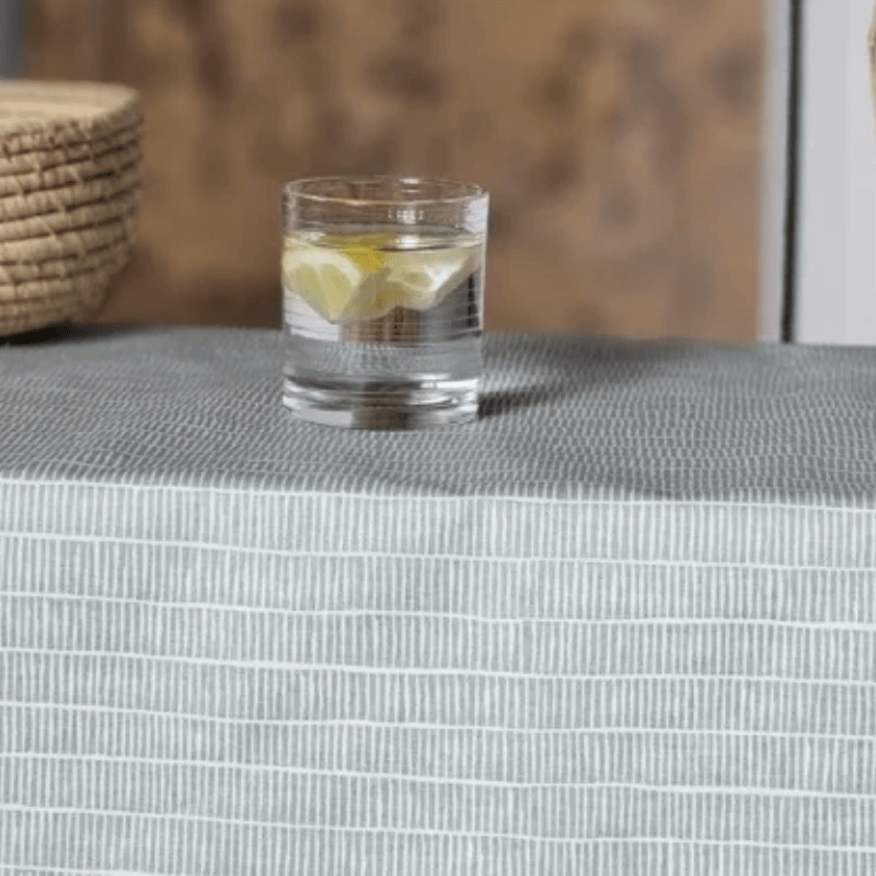 Setde table vert sauge Bambou