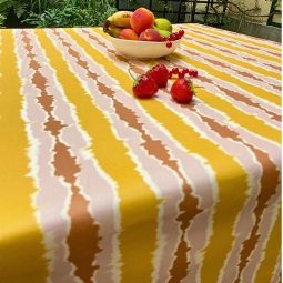 Placemat gele Ikat