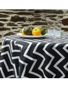 Wipeable round Tablecloths