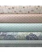 Distributie van gelaagde katoenen collectie